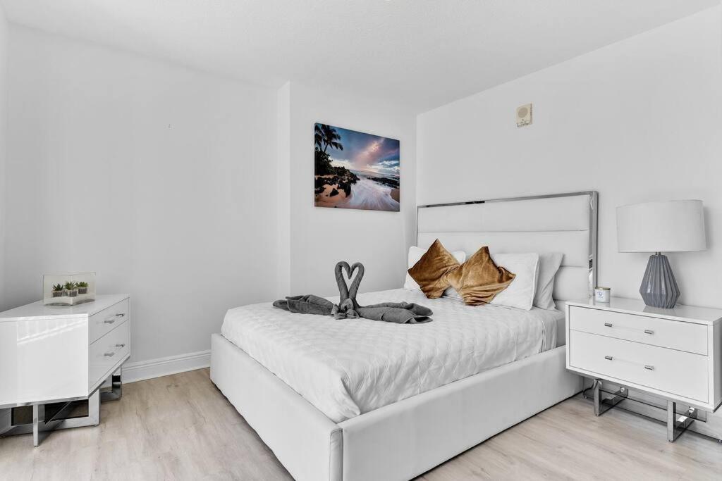 شقة Modern 2/2 With Beautiful Ocean And Brickell Views ميامي المظهر الخارجي الصورة