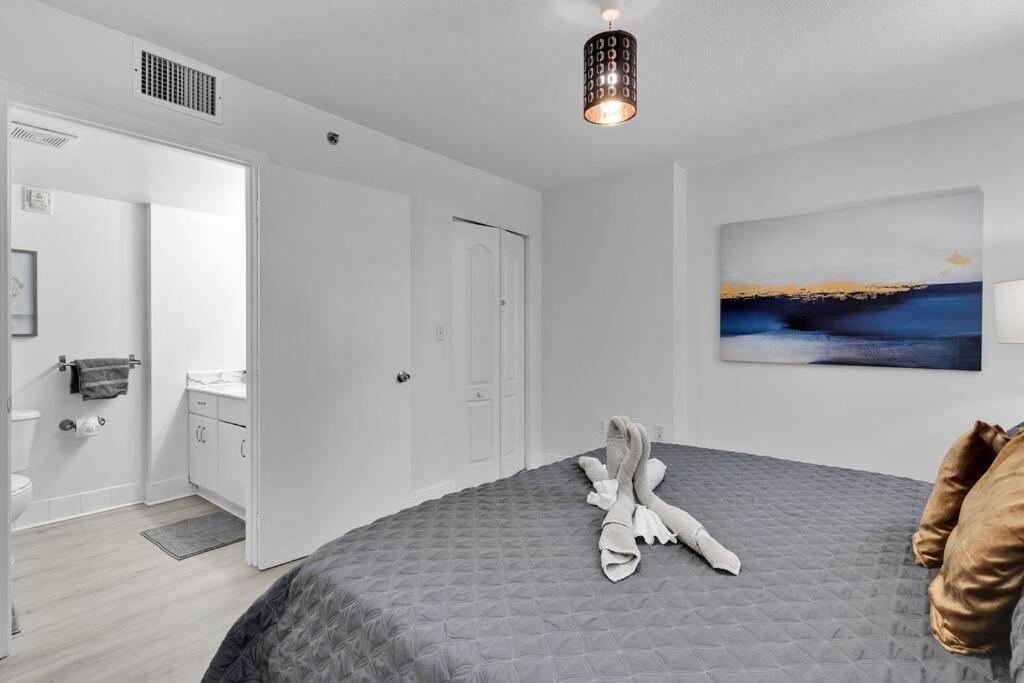شقة Modern 2/2 With Beautiful Ocean And Brickell Views ميامي المظهر الخارجي الصورة